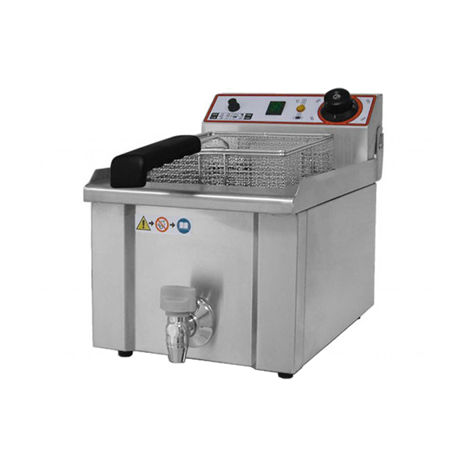 Friggitrice professionale da banco elettrica con 1 vasca FBR 7 Lt – FRI01879