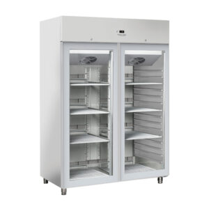 Armadio refrigerato GN2/1 porta vetro - QRG 12