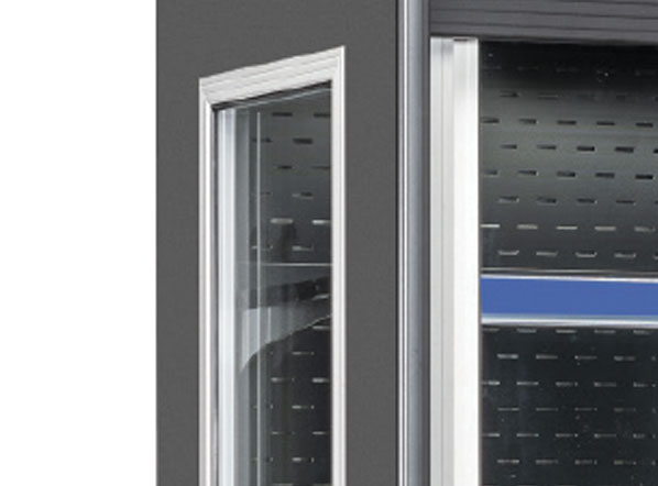Vetrina murale con porte scorrevoli (larghezza: 1250mm) - 3NZ 12 - immagine 3