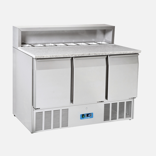 Saladette refrigerata GN1/1 (top pizza) - CRP 93A