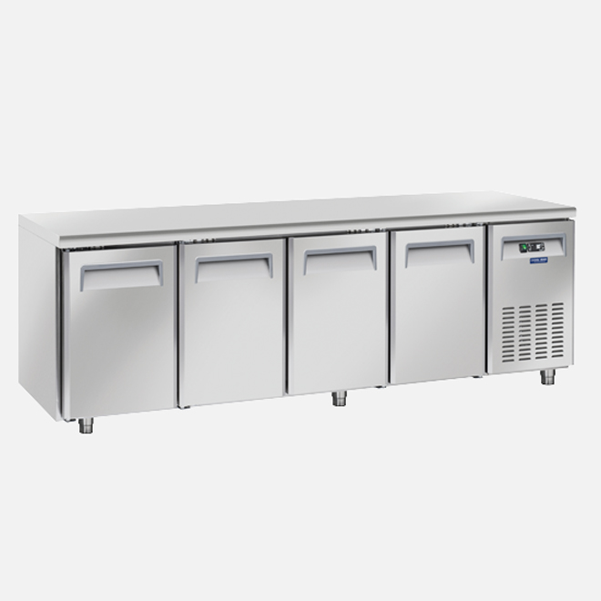 Tavolo refrigerato euronorm per vassoi 600x400mm - PA 4100