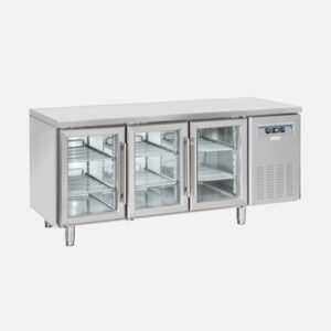 Tavolo refrigerato GN1/1 porta vetro - QRG 3100