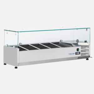Vetrina refrigerata orizzontale (Vaschette GN1/4) - VRX 12/33