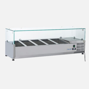 Vetrina refrigerata orizzontale (Vaschette GN1/3) - VRX 13/38