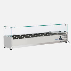 Vetrina refrigerata orizzontale (Vaschette GN1/4) - VRX 15/33