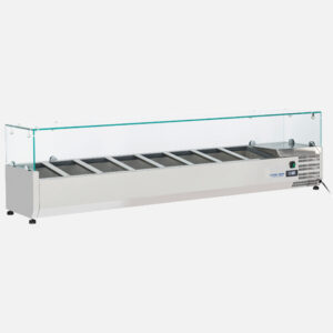 Vetrina refrigerata orizzontale (Vaschette GN1/4) - VRX 18/33