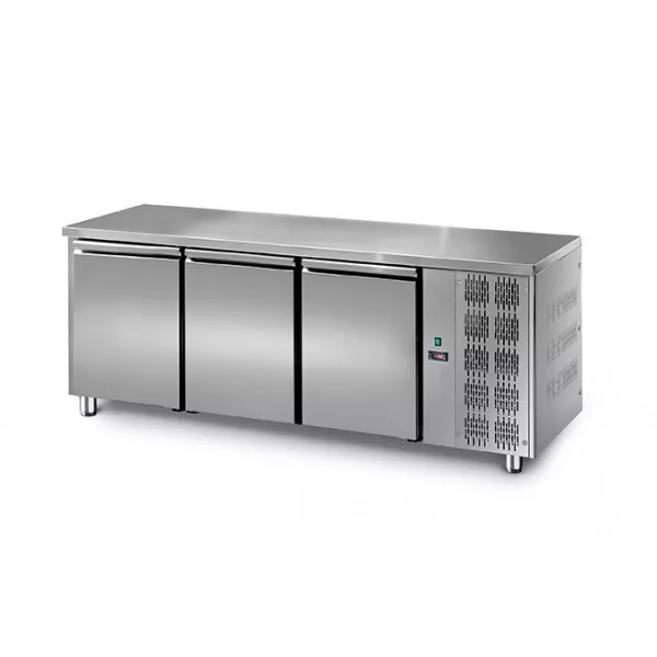 Tavolo Refrigerato tre porte Modello TF03MIDGN In acciaio inox