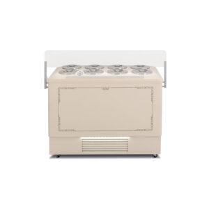 Espositore e conservatore con agitatore Festival New RSTB-10