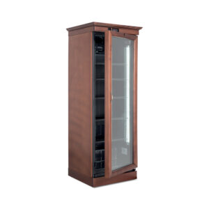 Espositore verticale per bevande 1 porta Barrique RVTNW-1P