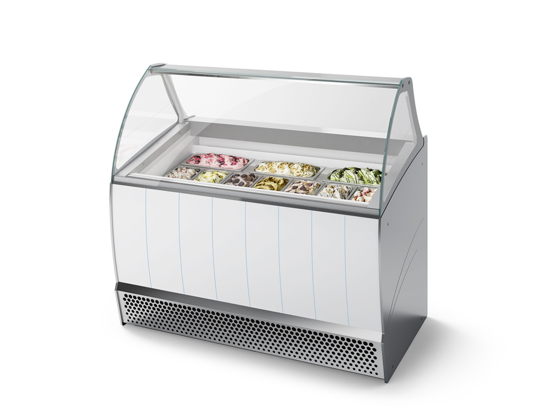 Vetrina gelato promozionale Bermuda LX RVTB-10