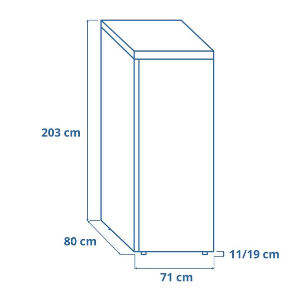 Armadio congelatore BT - 700 lt - immagine 3