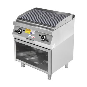 FRY TOP RIGATO A GAS - FUSCO CHEF - linea 70
