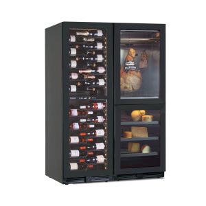 Frigo vini ventilato + Armadio per conservazione di salumi e formaggi.