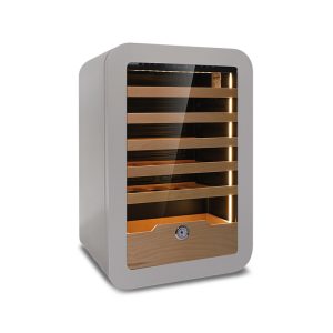 Frigo vini ventilato da banco grigio 36 bottiglie