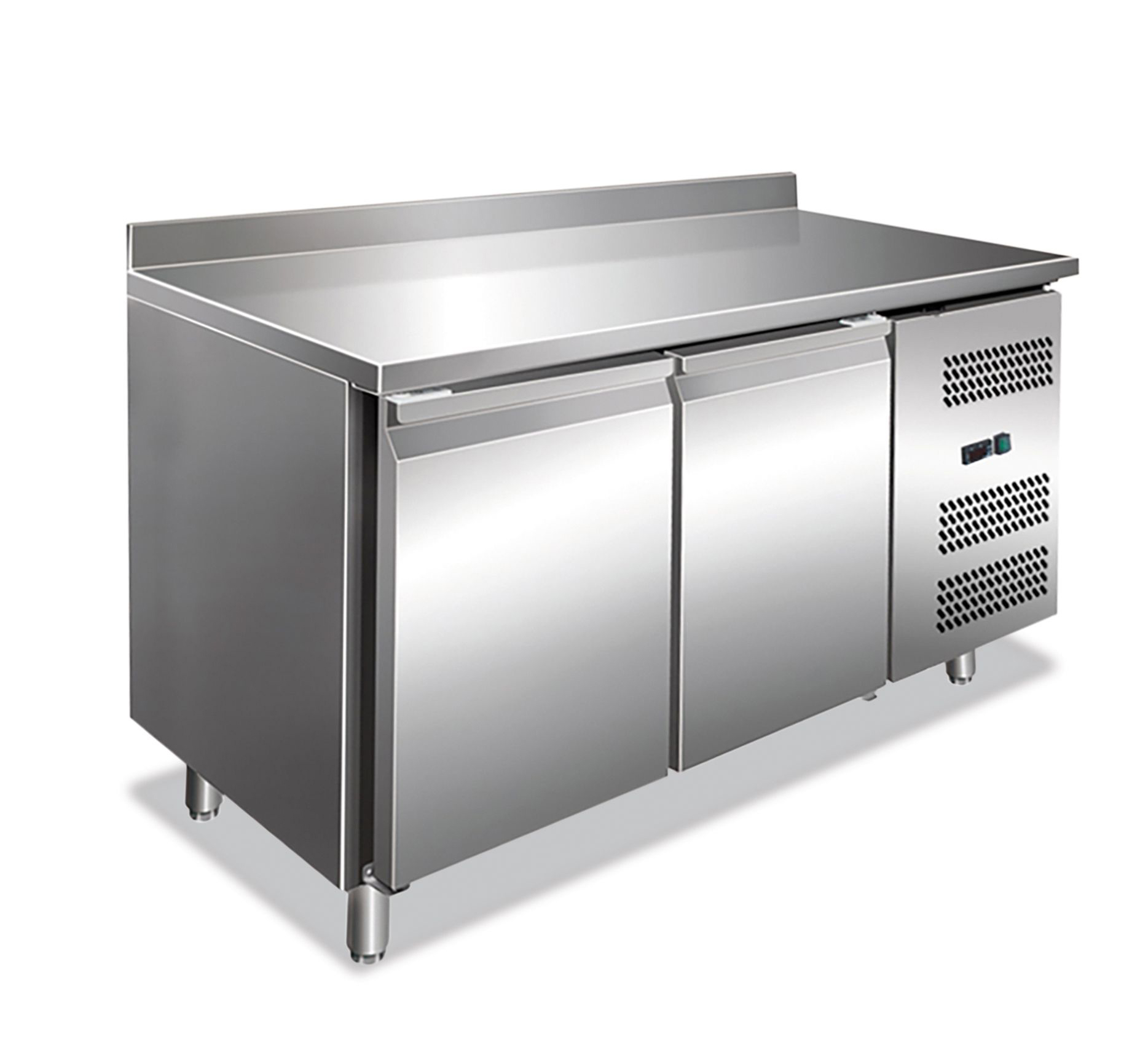 Tavolo refrigerato pasticceria ventilato 2 porte
