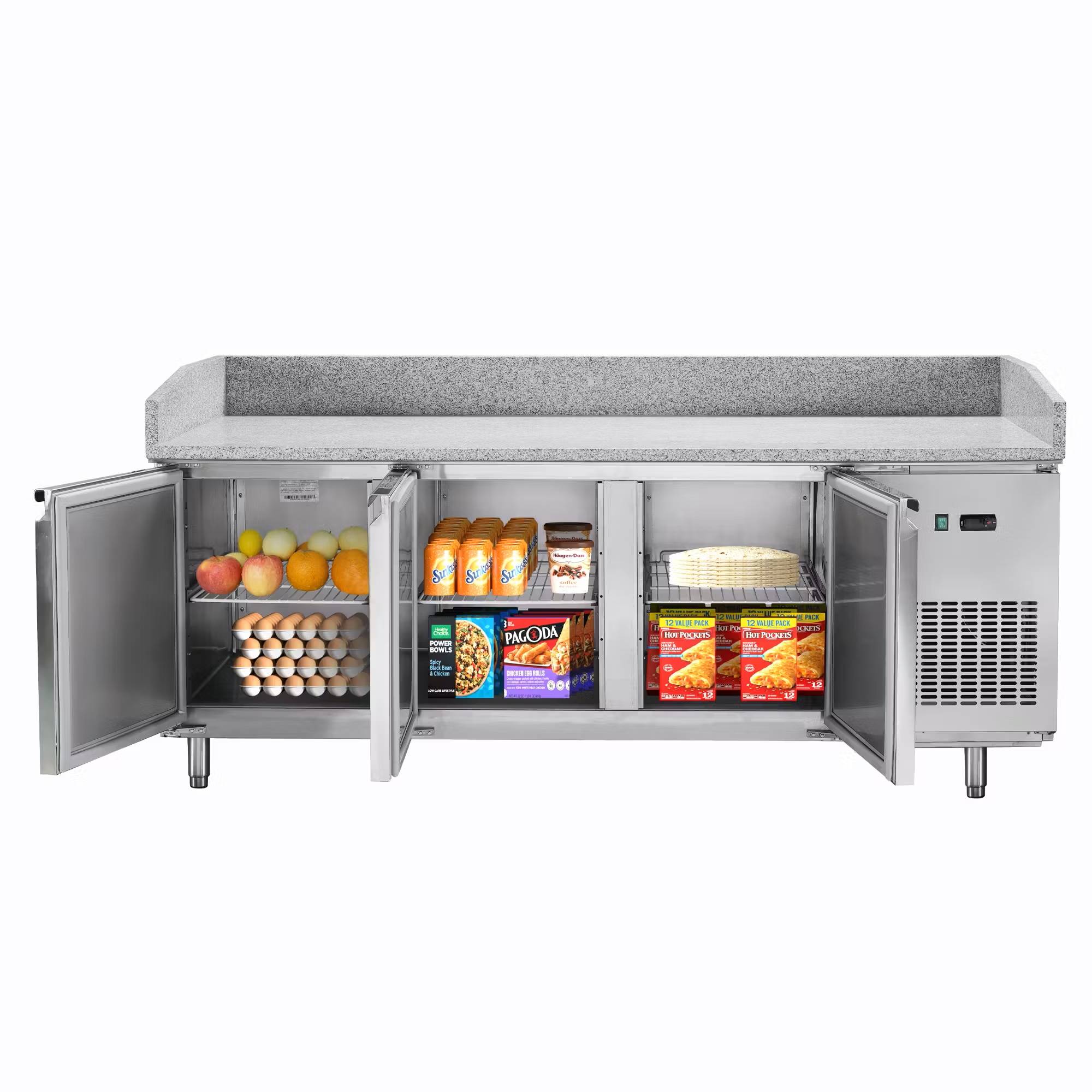 BANCO PIZZA COMPLETO 3 PORTE - immagine 4