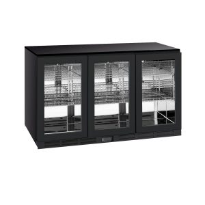 Frigo Sotto Banco Statico 3 Porte in Vetro