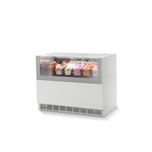 VETRINA ORIZZONTALE GELATERIA 6 GUSTI