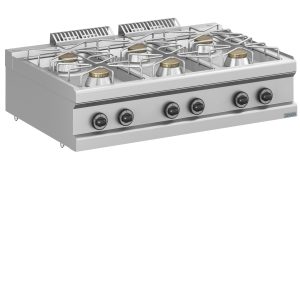 Cucina a gas 6 fuochi d'appoggio - DXMFB711TXL - PLUS 700