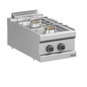 Cucina a gas 2 fuochi d'appoggio - DXMFB74TXS - PLUS 700