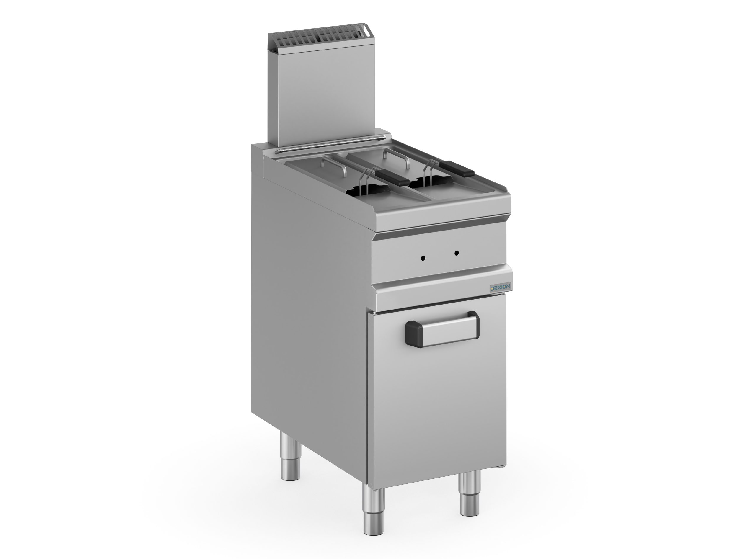 Friggitrice a gas 2 vasche 7+7 lt- DXMFRG74A2V- Plus 700