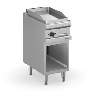 Fry Top elettrico liscio cromato -DXMFTE94ALC- Plus 900