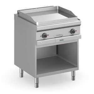 Fry Top elettrico liscio cromato - DXMFTE98ALC - Plus 900