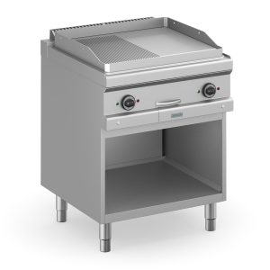 Fry Top elettrico liscia/rigata - DXMFTE77ALR- Plus 700