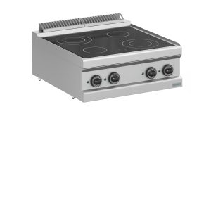 Piano 4 piastre elettriche in vetroceramica d'appoggio - DXMVC77T - Plus 700