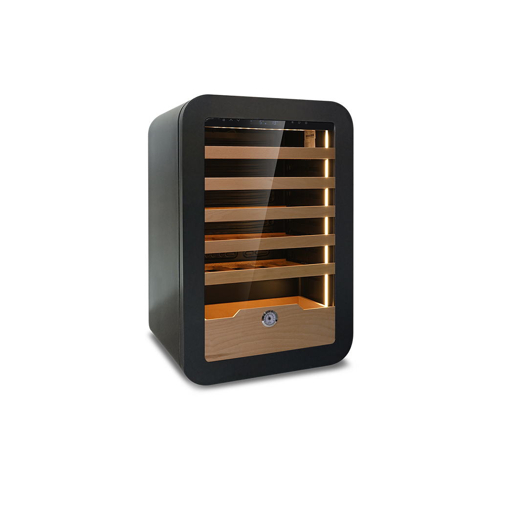 Frigo vini ventilato da banco nera 36 bottiglie