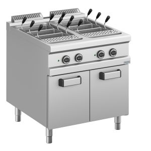 Cuocipasta elettrico 2 vasche 40+40 lt- DXMCPE98A- Plus 900