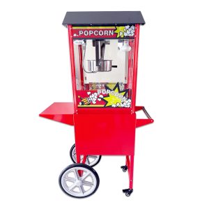 Macchina per popcorn con carrello
