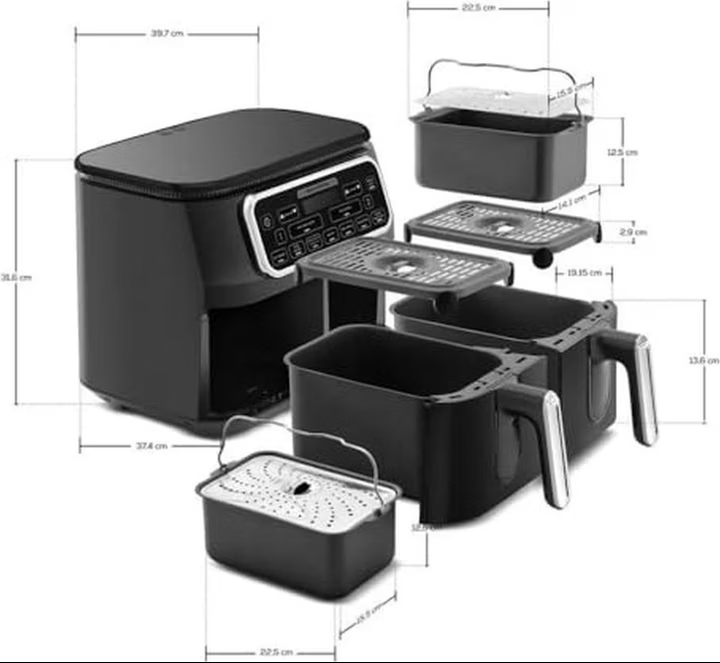 Friggitrice ad aria - 8 lt - immagine 4