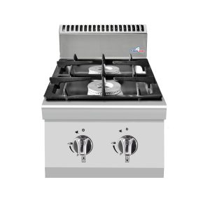 Cucina 2 fuochi gas d'appoggio serie 90