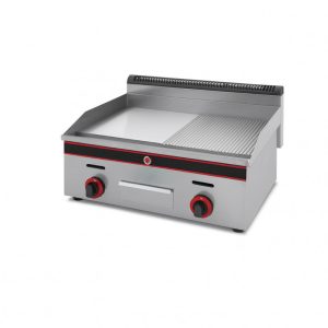 Frytop a gas da banco liscio/rigato