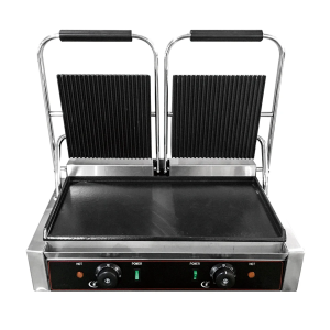 Piastra schiaccia panini elettrica 2 braccia
