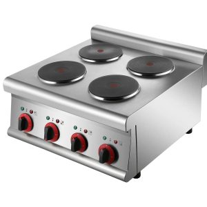 Cucina elettrica da banco 4 piastre - serie 70
