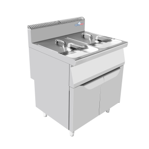 Friggitrice a gas 2 vasche 16 lt+16 lt - linea 70