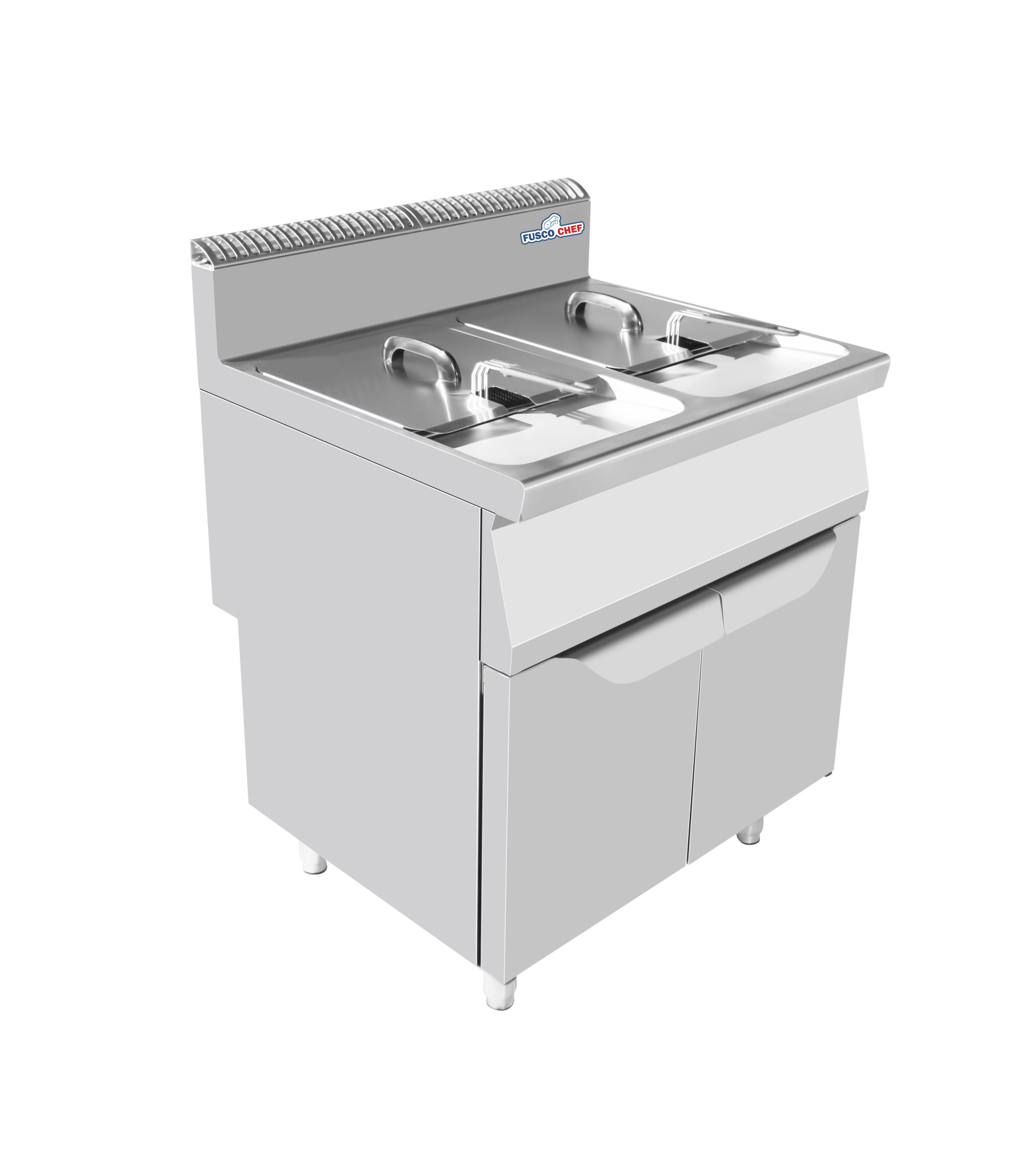 Friggitrice a gas 2 vasche 16 lt+16 lt - linea 70