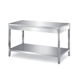 Tavolo da lavoro con ripiano - L200X70 cm